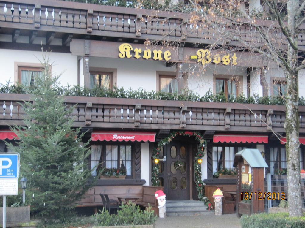 Gasthaus-Krone-Post Simonswald Exterior photo